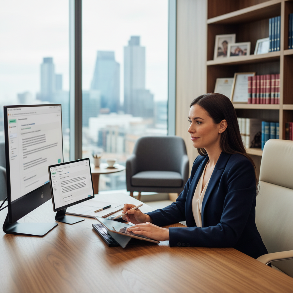 Family law solicitor carefully using AI for sensitive proceedings